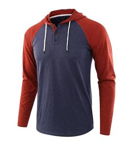 Nouveau gros hommes toute taille pull à capuche boutonné caractéristique Street Wear Styles en gros imprimé motif à capuche pour hommes - Product Image 3