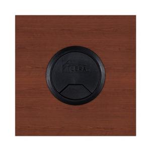 Alera Valencia Series Mueble de recepción recto ALEVA217236MC 71 pulgadas. X 35.5 Pulgadas X 29.63 pulgadas - Acabado en cerezo medio duradero - Product Image 4