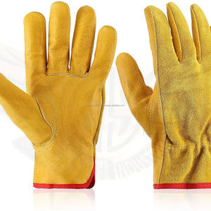Guantes Largos de Protección para Manipulación de Mascotas de 18 Pulgadas, Resistentes a Mordeduras y Arañazos, de Cuero Vacuno, por GREEN SWIFT INDUSTRIES - Product Image 4