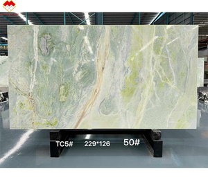 Brazil quartzite verias màu xanh lá cây đá hiện đại Tiffany màu xanh lá cây phiến đá cẩm thạch lá màu xanh lá cây đá cẩm thạch Bảng điều chỉnh sàn biên giới bảng Countertop bảng - Product Image 1