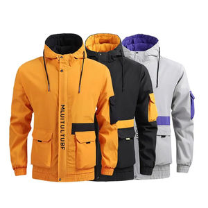 แจ็กเก็ตเบสบอลขนสัตว์ระบายอากาศได้ดีสำหรับฤดูหนาวแจ็คเก็ตหนังแบบบอมเบอร์ - Product Image 5