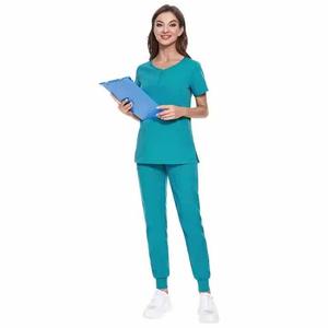 Ensembles de gommages de maternité brodés personnalisés, doux et professionnels, uniformes durables et faciles d'entretien pour les hôpitaux - Product Image 5