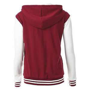 Chaqueta Universitaria de Lana de Algodón para Hombre, Cuello Alto, Bordado Personalizado en la Parte Delantera, Diseño de Béisbol Universitario, Hecho en Pakistán - Product Image 6