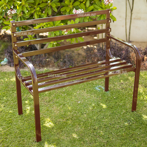 Banc de jardin en fonte de vente chaude en noir avec finition de patio antique banc d'extérieur classique pour écoles et hôtels - Product Image 3