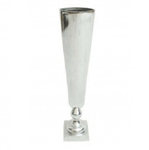 Vase à fleurs en métal best-seller pour la maison et la décoration de mariage Vase à fleurs de table en aluminium pour salon Sculpture moderne - Product Image 5