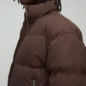 Vente chaude col montant chaud épais à la mode doudoune nouveauté haute qualité hiver bouffant fermeture éclair manteaux pour hommes - Product Image 6