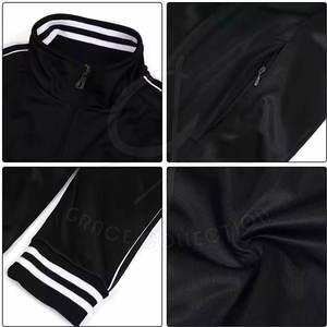 Chándales de dos piezas para hombre con logotipo de tu propia marca personalizada con tela de algodón 100%, chándales para gimnasio, Fitness, Jogging - Product Image 5