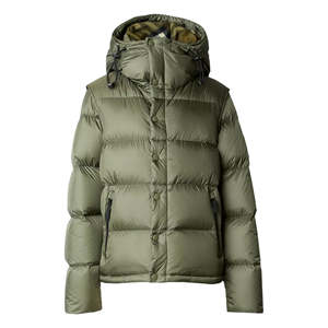 Chaqueta acolchada larga con diseño elegante perfecta para ropa de calle informal y uso al aire libre en invierno - Product Image 2