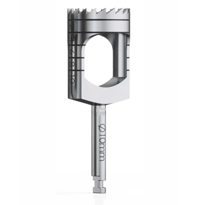 Trefilas de 10 mm manuales de acero inoxidable para cirugía dental de implantes, instrumentos reutilizables de clase I para profundidad ósea y puente óseo - Product Image 6