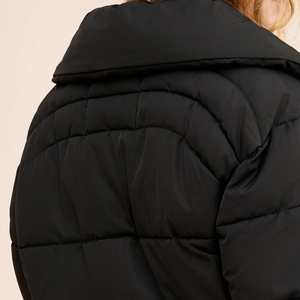 High Quality Women's <b>Winter</b> Puffer Jacket Zipper Closure Loose Fit Customizable Breathable Cotton Windproof Quick Dry 2026 - Product Image 6