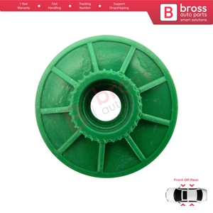 มอเตอร์กระจกไฟฟ้า BWR5000 พร้อมเฟืองและลูกกลิ้ง สำหรับรถยนต์ Polo 4 T6 Amarok Caddy 2 3 Golf 5 6 Jetta 4 UP! ฟาเบีย 1 ออคตาเวีย 2 ซิติโก รูม - Product Image 4