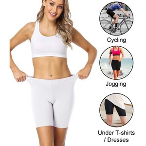 Shorts de Yoga Bermuda para Mujer, Cintura Media, Control de Abdomen, Tejido Transpirable y Delgado, Efecto Levanta Glúteos, Cintura Elástica, 3/4 de Longitud, para Ejercicio y Gimnasio - Product Image 2