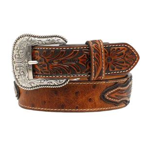 Ceinture Western en Cuir Véritable de Qualité Supérieure, Faite Main, Vintage, en Peau de Vache, avec Boucle Ardillon en Acier – Intégration Complète des Détails - Product Image 1