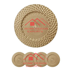 Plaque de chargeur en bois décorative de cuisine de haute qualité au design moderne et produits décoratifs de cuisine pour hôtel et maison best-seller - Product Image 1