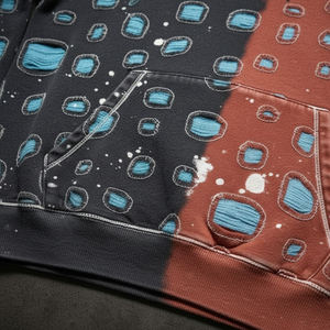 Sudadera con Capucha para Hombre de Secado Rápido y Transpirable, Sudadera con Capucha Bordada con Apliques Desgastados, la Mejor Fabricación, Sudadera con Capucha Desgastada para Hombre - Product Image 4