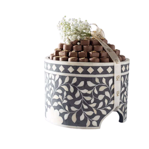 Soporte para Pastel de Lujo con Incrustaciones de Madreperla, Apto para Horno, Detalles en Resina, Elegante para Postres de Boda, Servir en Fiestas, Hogar Elegante - Product Image 6