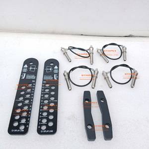 Kit d'accessoires pour système audio professionnel, pièces de montage pour enceintes, système de montage Line Array double 10 pouces, matériel pour enceintes - Product Image 1