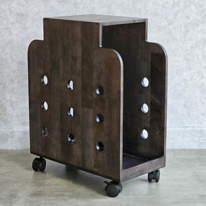 KCPU68019 Mobile Laptop <b>Stand</b> Rubberwood <b>PC</b> Case Rack - Product Image 4