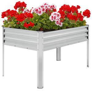 Jardinière surélevée moderne en métal pour plantes d'extérieur, fleurs et plantes vertes GB010 - Product Image 1