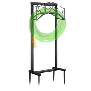 Soporte de Manguera de Jardín Independiente de Alta Resistencia de 44.8H, Soportes para Mangueras de Agua para Herramientas de Jardín, Independiente y de Alta Calidad - Product Image 2