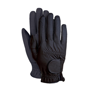 Derniers modèles de gants d'équitation avec logo personnalisé Gants d'équitation en cuir Cabretta pour femmes Gants de polo en cuir souple - Product Image 1