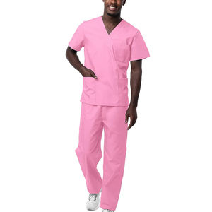 Nueva gran oferta de uniformes hospitalarios para mujeres y Enfermería Médica, ropa de verano, conjuntos de fregado hospitalario de manga corta - Product Image 4