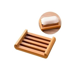 สำหรับจานสบู่ที่มีรูระบายน้ำกันลื่นชิ้นส่วนที่ทนทานทำด้วยมือเป็นมิตรกับสิ่งแวดล้อมสำหรับเคาน์เตอร์โต๊ะเครื่องแป้งในห้องน้ำและบริเวณอ่างล้างจาน - Product Image 4