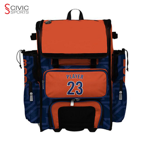 กระเป๋าเป้สะพายหลังสำหรับไม้เบสบอลขายดีที่สุด ดีไซน์ปรับแต่งได้ แห้งเร็ว ระบายอากาศได้ดี ความจุ 50-70 ลิตร สำหรับกีฬากลางแจ้ง - Product Image 2