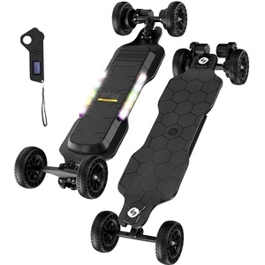 New Electric Skate board Longboard 3000W 32 MPH W/ Ambient <b>Light</b> & <b>Remote</b> <b>Control</b> - Product Image 1