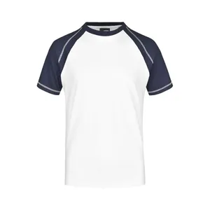 T-shirt promotionnel personnalisé pour homme, coupe raglan, pour merchandising - Product Image 5