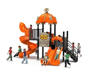 HP-OPB 009 Contemporary Outdoor Play Structure with <b>Physical</b> Development and Activity-Focused Features - Product Image 1