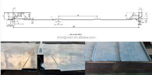 Metalen Self Snap Lock Staande Naad Dak Sheet Roll Forming Machine - Product Image 6