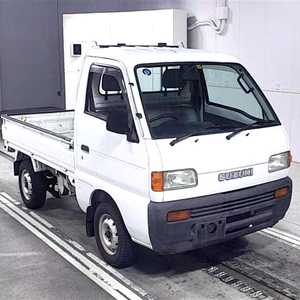 ใช้งานค่อนข้างดี1996ซูซูกิรถบรรทุกขนาดเล็กเคอิกระบะออฟโรด4WD เครื่องปรับอากาศสำหรับการใช้งานและสินค้าในการเกษตร