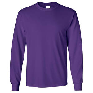 Pas cher prix hommes haute qualité poids lourd 100% coton sweat-shirt FLECCE manches longues personnalisé couleur violet sweat-shirt pour hommes - Product Image 2