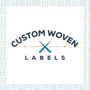 Etiquettes tissées imprimées avec logo personnalisé, pliées en satin/coton/polyester pour une qualité intelligente, pour vêtements, chapeaux, sacs et chaussures - Product Image 3