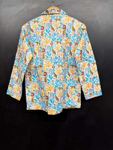 Ensemble pyjama deux pièces en coton pour femmes, col en V, taille élastique, motif floral, haute qualité, séchage rapide, nouvelle arrivée - Product Image 5