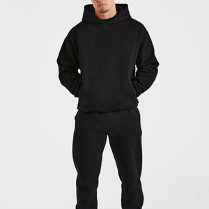 Sudadera con capucha de lana de invierno para hombre, jersey de gran tamaño liso en blanco al por mayor, logotipo personalizado informal, nuevo diseño para hombre, Otoño e Invierno 2025 - Product Image 2