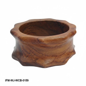 Brazalete de Madera Maciza Natural Tallado a Mano, Ecológico, Estilo Boho, para Mujer - Product Image 4