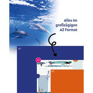 แผ่นรองโต๊ะลายการ์ตูนโลกใต้น้ำแบบฉีกได้ - Product Image 3