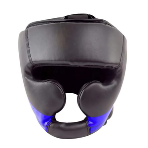 Protector de Cabeza de Boxeo de Cuero Duradero de Alta Calidad con Características Transpirables y Ajustables, Casco de Seguridad Modular - Product Image 4
