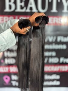 Venta al por mayor de paquetes de cabello indio virgen a granel proveedor a granel, compra de tejido a granel, cabello humano ondulado a granel al por mayor de cabello brasileño - Product Image 6