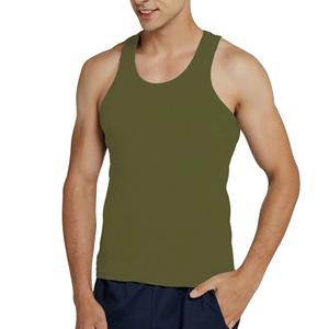 Débardeurs hommes nouveau 100% coton solide gilet hommes mince décontracté respirant hauts sans manches gymnastique course maillot de corps mâle cadeau Offre Spéciale - Product Image 3