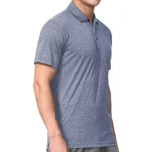 2025 logotipo personalizado para Polo venta al por mayor diseño sólido manga corta 100% algodón lavado estilo casual poliéster/Material de algodón - Product Image 3