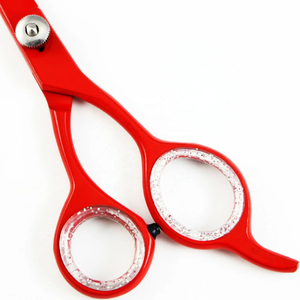 Tijeras de corte de pelo de peluquería sostenible Tijeras de peluquería con mango de cerámica y hoja de acero inoxidable - Product Image 3