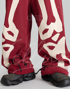 VENTA CALIENTE PANTALÓN DE SUDADERA PANTALÓN DE FABRICACIÓN PERSONALIZADA PANTALÓN DE SUDADERA PARA HOMBRE PANTALÓN CAUSAL CON PANTALONES GRANDES UNISEX - Product Image 2