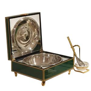 หม้อไฟเก็บความร้อนผนังสองชั้นสำหรับหม้อสแตนเลสหม้อปรุงอาหารสำหรับงานแต่งงานงานจัดเลี้ยง - Product Image 1