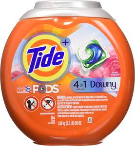Cápsulas de Detergente para Ropa Tide Pods Plus Downy He Turbo, Aroma April Fresh, 54 Unidades - Product Image 6
