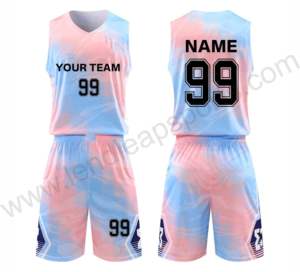 Uniformes de basket-ball nouveau design vêtements de basket-ball très vendus ensemble d'uniformes de basket-ball sublimés à séchage rapide pour enfants - Product Image 1