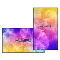 Pantalla LCD Vertical de 50 Pulgadas HUAPU para Montaje en Pared, Pantalla Digital Publicitaria HD 1080p a Todo Color, Pantalla Inteligente con Sistema Operativo Android y para 2.1
