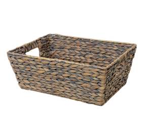 MEILLEUR VENDEUR: PANIERS DE PLATEAU DE HYACINTHE D'EAU NATURELS DURABLES ET ÉLÉGANTS-PORTEZ LE VÔTRE MAINTENANT! -FERME LOTUS BLEUE - Product Image 6